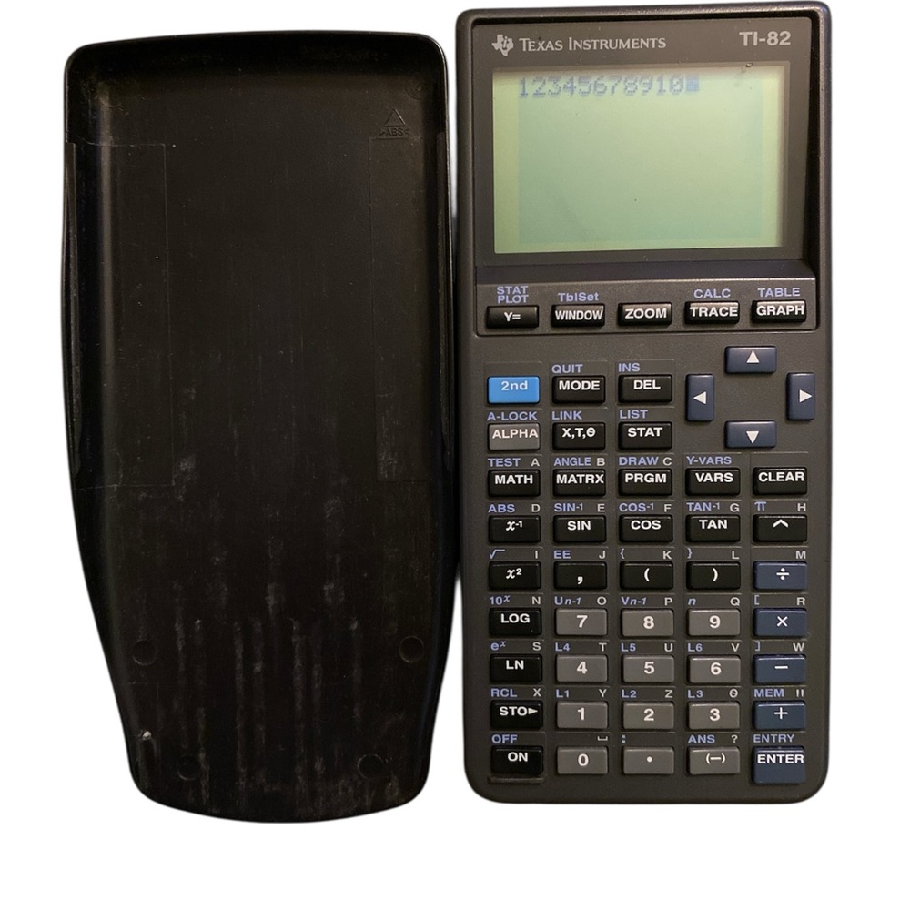 Texas Instruments TI-82 Black Graphing Device